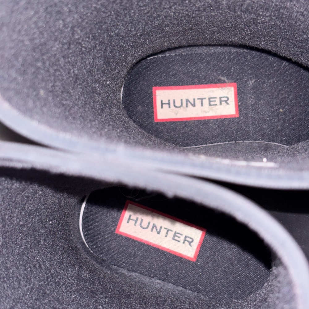 Hunter Kids Navy Blue Rain Boots - Picture 3 of 3
